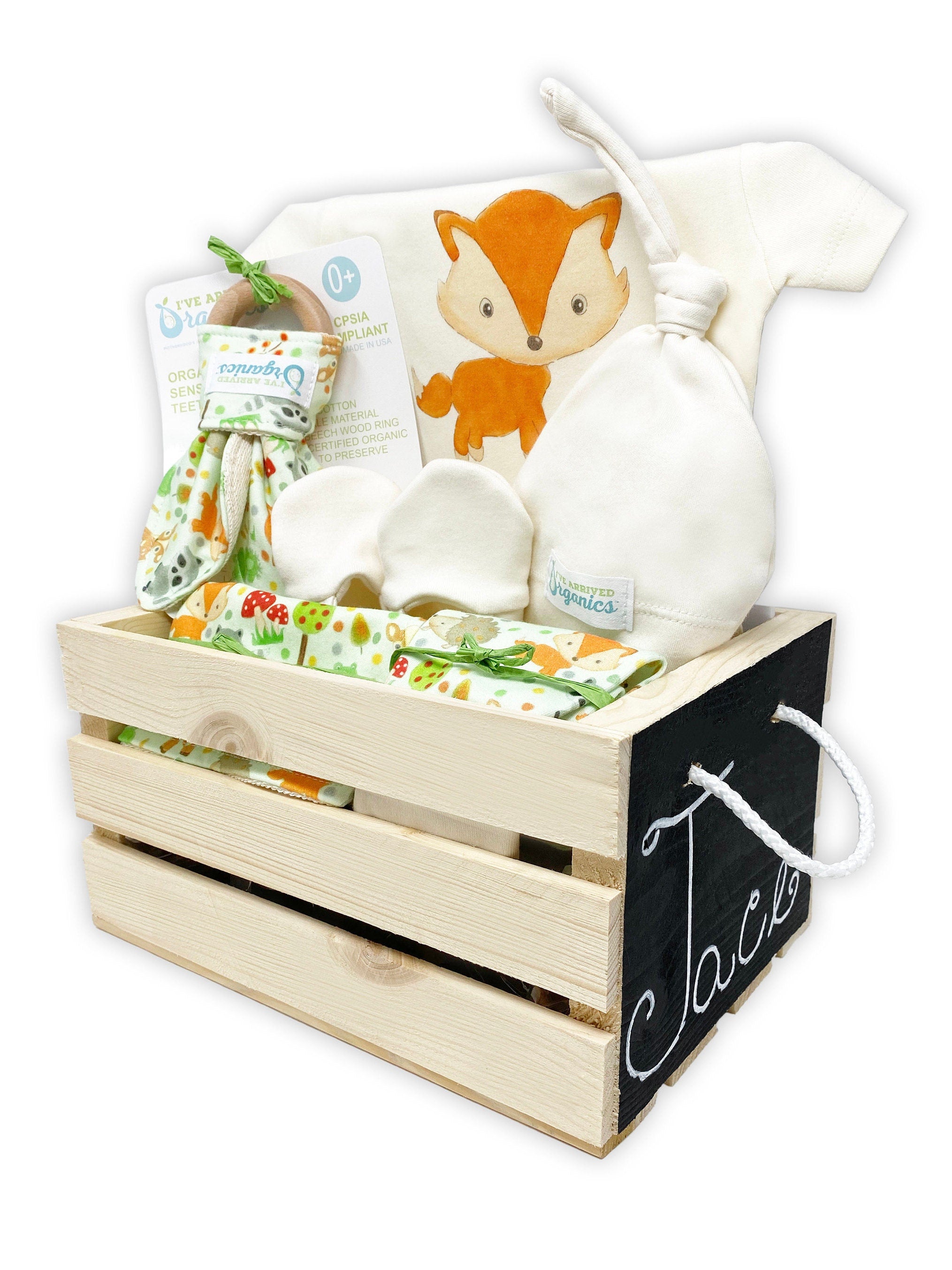 Personalized Baby Gift, Baby Gift popular Box, Baby Gift Basket, Baby Shower Gift, New Baby Gift, Neutral Baby Gift, Baby Boy Gift, Zoo