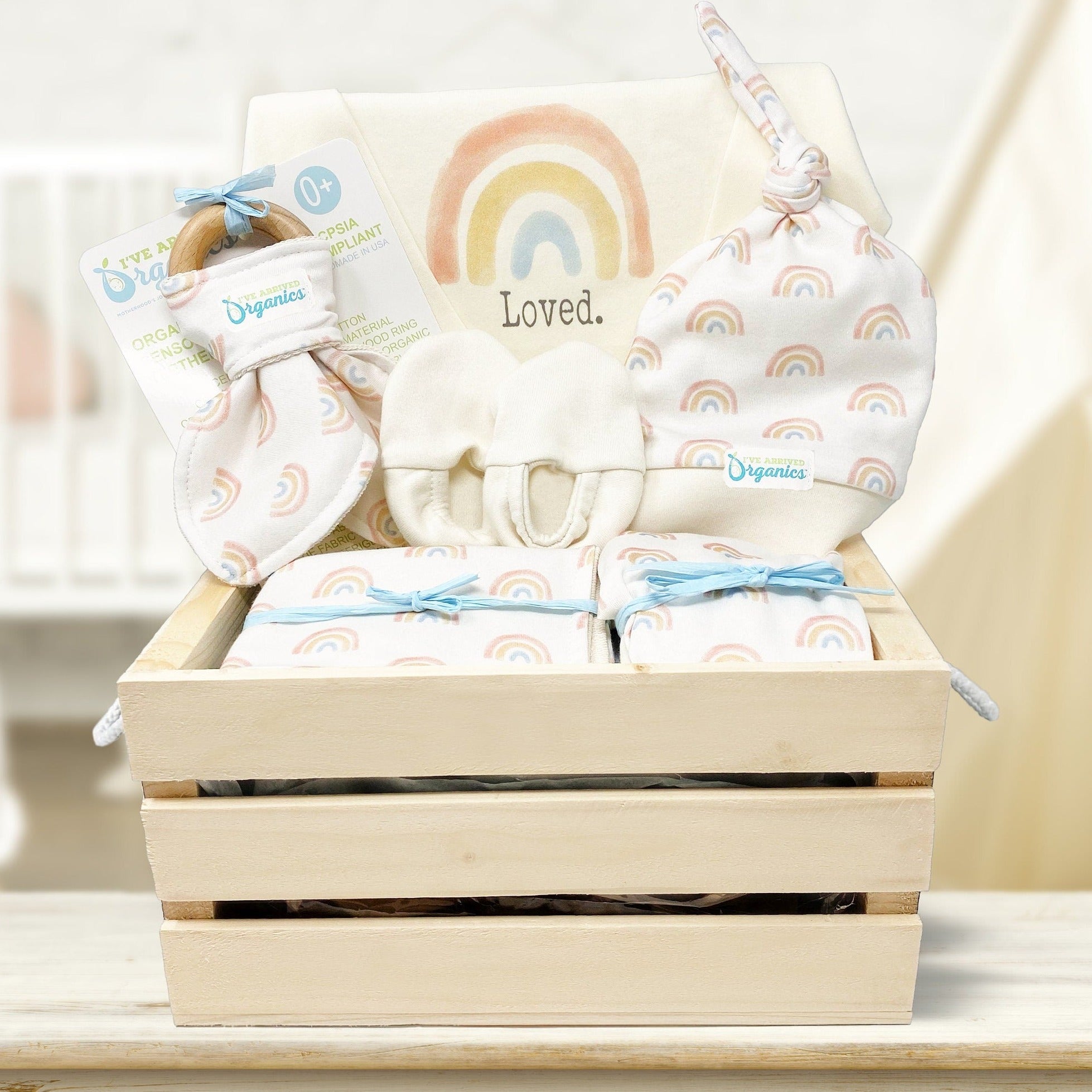 New Born ,Infant ,10 pc. Baby Gift basket, Personalized , Neutral Infant Gift baskets, Baby Shower, Many designs , Gender Reveal, Birthday outlets